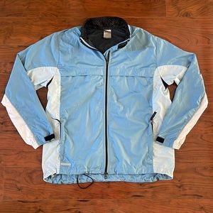 COPY - Nike Blue Clima-Fit Lightweight Windbreaker Ripcord Jacket